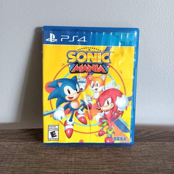 Sonic Mania (Sony PlayStation 4, PS4)  No Manual - Picture 1 of 4